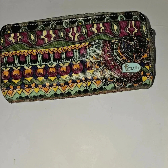 Sakroots Multicolor Zip Around Wallet - Picture 5 of 10